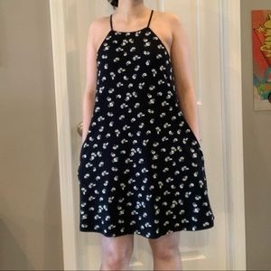 Black Floral Nine Britton Dress • Small